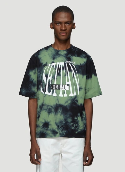 Rombaut Seitan Tie-dye T-shirt Green