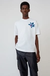 ACNE STUDIOS Flower print t-shirt White