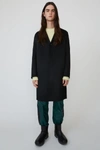 Acne Studios Chad Single-breasted Wool Coat In Double-faced Wool Coat