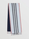 BURBERRY Reversible Icon Stripe Cashmere Scarf