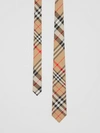 BURBERRY 经典剪裁格纹丝质领带