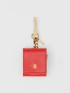BURBERRY BURBERRY GRAINY LEATHER AIRPODS CASE