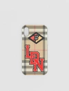 BURBERRY Logo Graphic Vintage Check iPhone X/XS Case