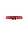 Dolce & Gabbana Regular Belt In Red