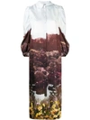 BAUM UND PFERDGARTEN FOREST PRINT SHIRT DRESS