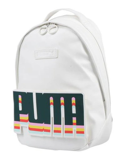 Puma Backpack & Fanny Pack In White