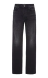 AMIRI LOOSE STACK MID-RISE STRAIGHT-LEG JEANS,726406