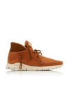 VISVIM TASSELED SUEDE SNEAKERS,729478