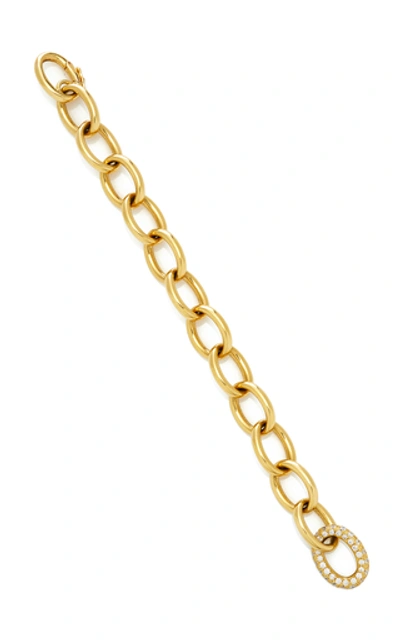 Ashley Mccormick 18k Gold And Diamond Bracelet