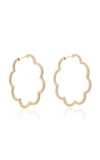 ASHLEY MCCORMICK WOMEN'S AMELIE 18K GOLD AND DIAMOND HOOP EARRINGS,772349