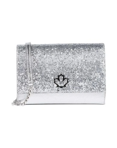 Dsquared2 Cross-body Bags In Silver