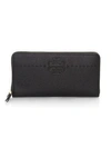 TORY BURCH McGraw Zip-Around Leather Wallet