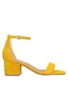 Steve Madden Sandals In Yellow