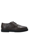Pinko Lace-up Shoes In Dark Brown