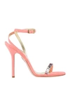 Aperlai Sandals In Salmon Pink