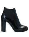 Hogan Ankle Boots In Black