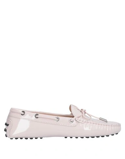 Tod's Loafers In Light Pink