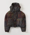 VIVIENNE WESTWOOD Puffa Coat New Tapestry Hunt Fire
