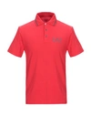 Ea7 Polo Shirt In Red