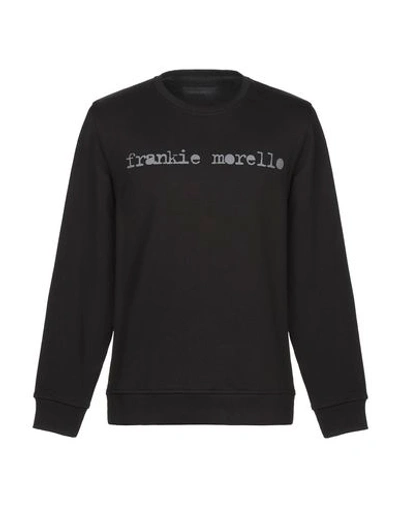 Frankie Morello Sweatshirts In Black