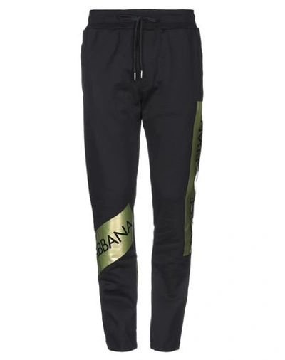 Dolce & Gabbana Pants In Black