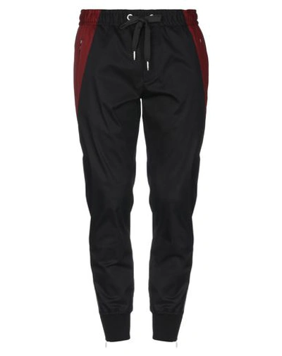 DOLCE & GABBANA DOLCE & GABBANA MAN PANTS BLACK SIZE 42 COTTON, ELASTANE, POLYAMIDE,13357225OI 3