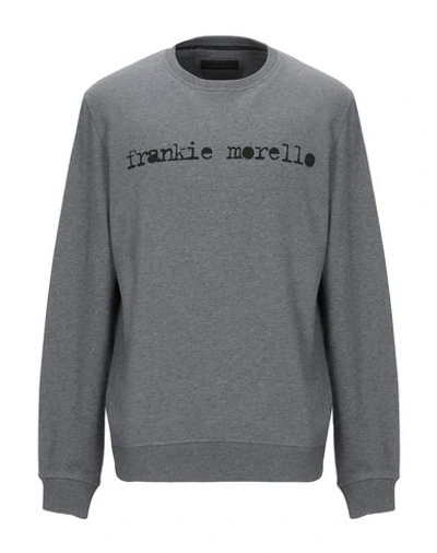 Frankie Morello Sweatshirts In Grey