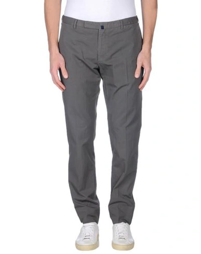 Incotex Casual Pants In Lead