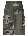 Dolce & Gabbana Shorts & Bermuda Shorts In Military Green