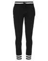 Dolce & Gabbana Knit Jogging Pants With Embroidery In Black
