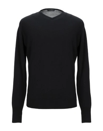 John Smedley Sweaters In Black