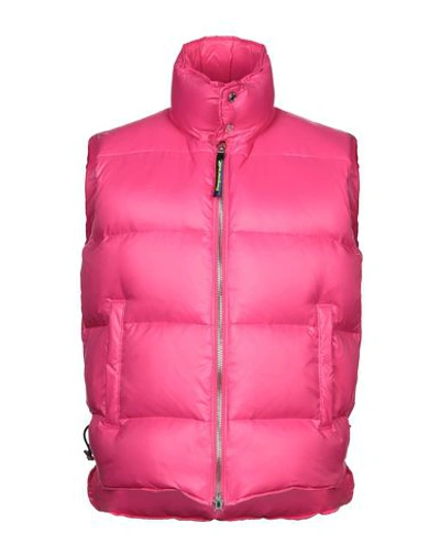 Dsquared2 Down Jacket In Fuchsia