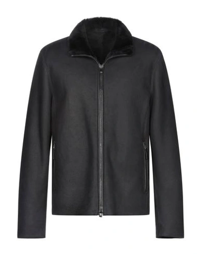 Emporio Armani Jackets In Blue