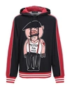 Dolce & Gabbana Black Pig Of The Year Hooded Sweater In Blue