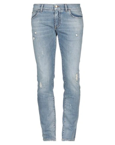 Dolce & Gabbana Denim Pants In Blue