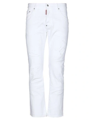 Dsquared2 牛仔裤 In White