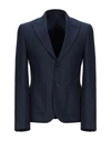 Grey Daniele Alessandrini Suit Jackets In Dark Blue