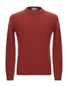 Gran Sasso Sweater In Rust
