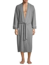 SAKS FIFTH AVENUE MEN'S WAFFLE KNIT ROBE,0400011116048