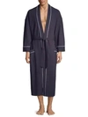 SAKS FIFTH AVENUE MEN'S WAFFLE KNIT dressing gown,0400011116048