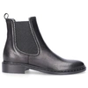 VIA ROMA 15 ANKLE BOOTS BLACK SAINT BARTH