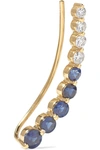 ANITA KO 18-KARAT GOLD, SAPPHIRE AND DIAMOND EAR CUFF