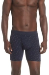 Patagonia Essential Boxer Briefs In Acorn Toss New Navy