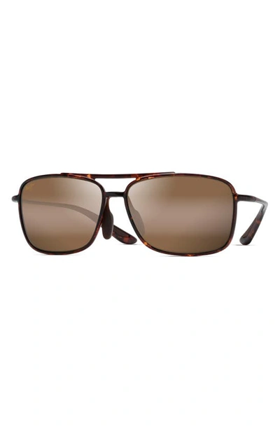 Maui Jim Kaupo Gap 61mm Polarizedplus2® Sunglasses In Bronze