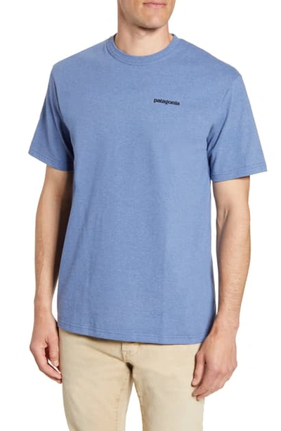 Patagonia T-shirt Fitz Roy Horizons In Blue