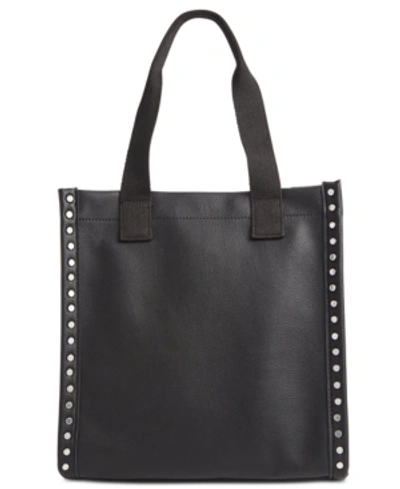 French Connection Fina Tote In Black/silver