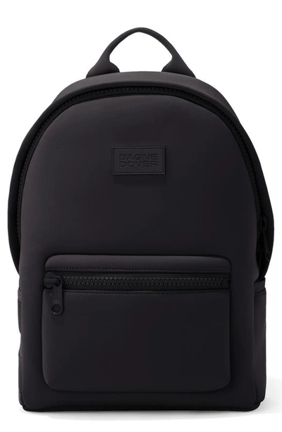 Dagne Dover Medium Dakota Neoprene Backpack In Onyx