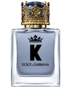 DOLCE & GABBANA K EAU DE TOILETTE, 1.6-OZ.