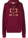 Isabel Marant Étoile Moby Hoodie In Red