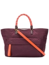 ANYA HINDMARCH BUNGEE HANDLE TOTE BAG